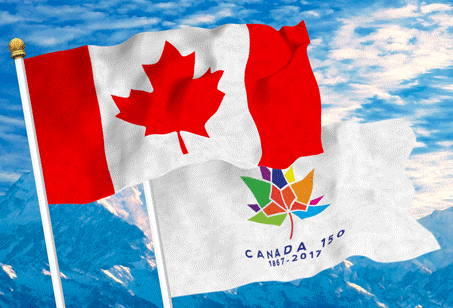 Canada 150 postcard