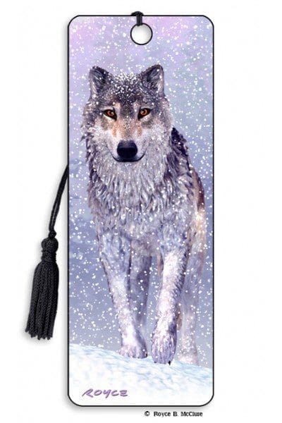 Wolf Moose Flip bookmark
