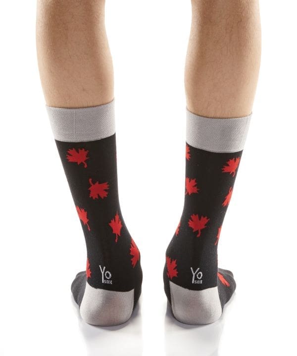"Canada Eh" Men's Novelty Crew Socks by Yo Sox
