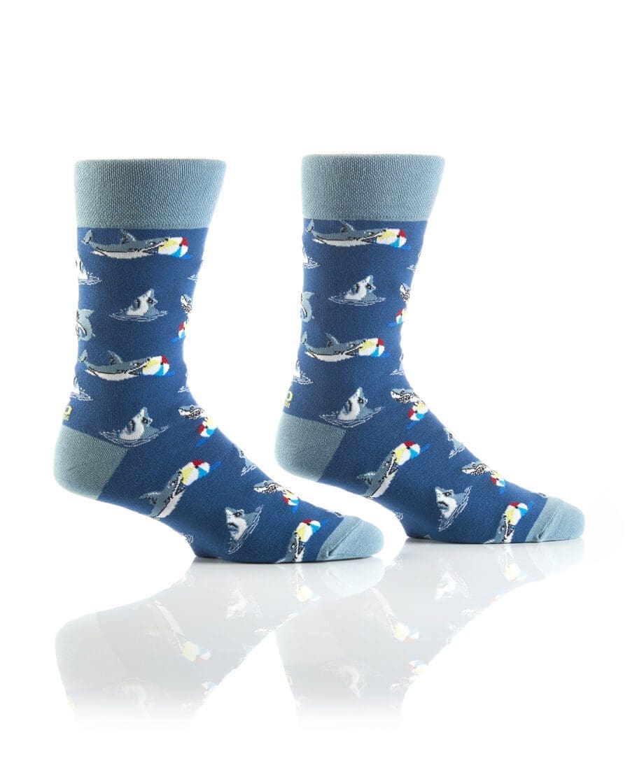 Pool Shark Men's Novelty Crew Socks by Yo Sox