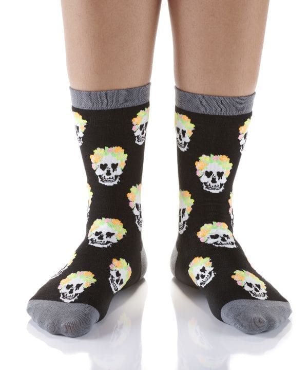 "Cute But Deadly" Women's Novelty Crew Socks by Yo Sox