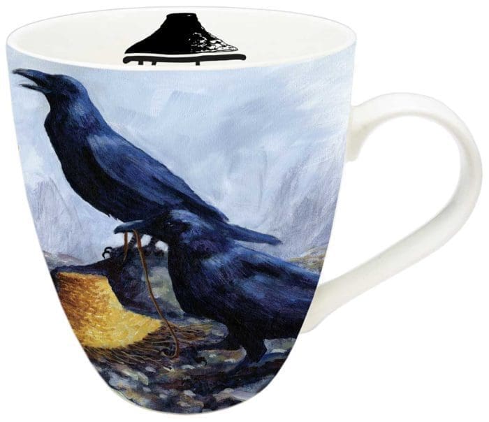"She Will Have A Hat" (Ravens) 18 oz. Signature Mug by Artist Jean Taylor