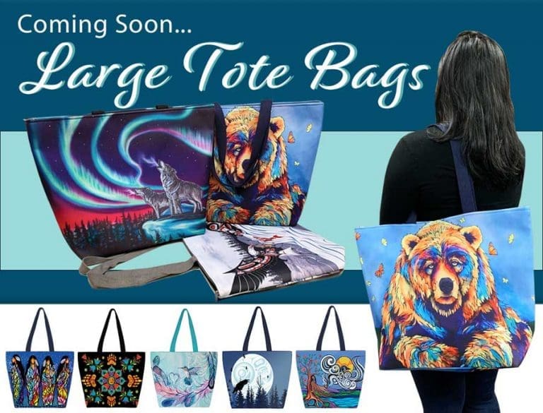 Large Tote Bag by Indigenous Artists