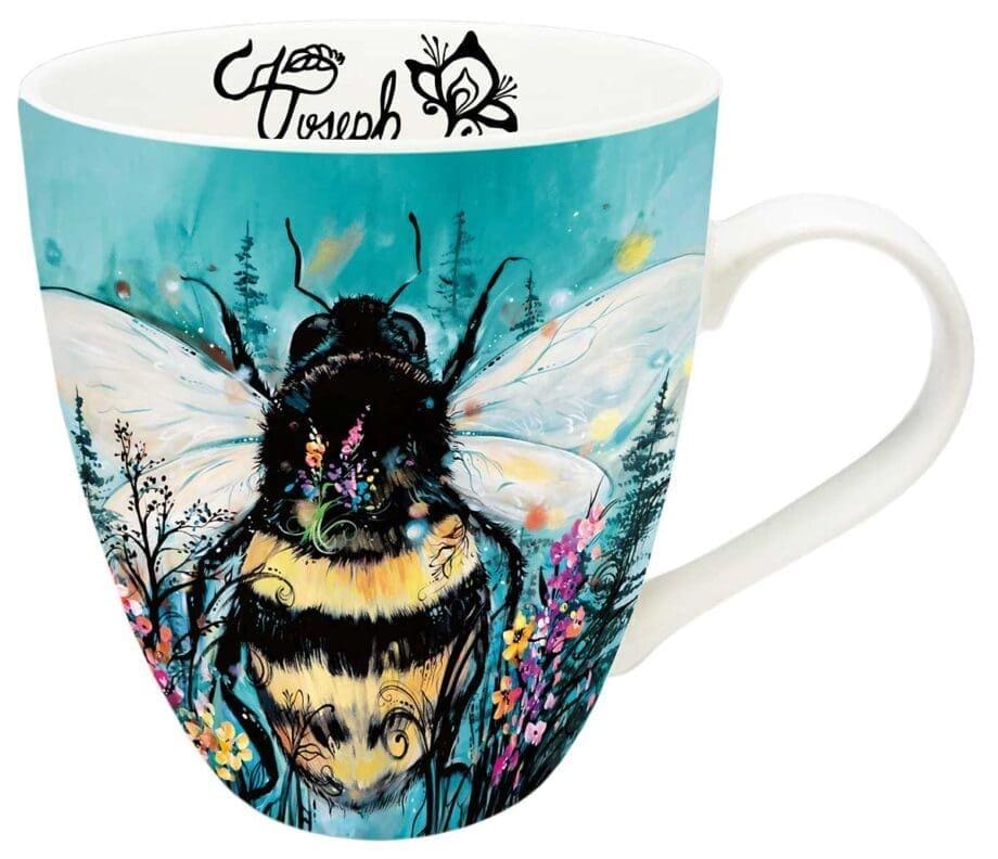 Bumble Bee Signature Mug by Indigenous artist Carla Joseph