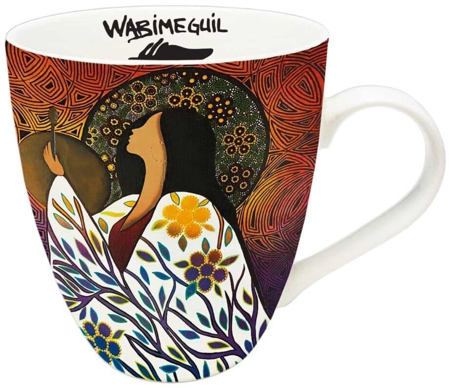 Ancestral Song Signature mug by Indigenous artist Betty Albert