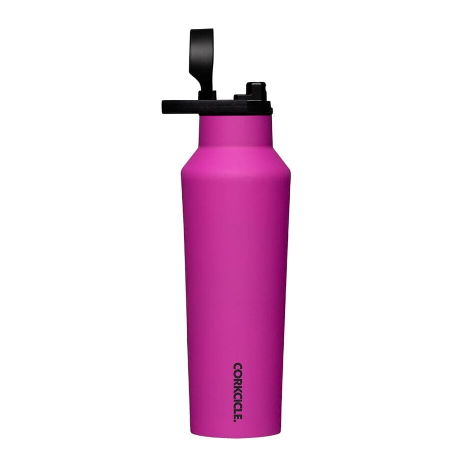Corkcicle 20 oz Sport Canteen Berry Punch Water Bottle