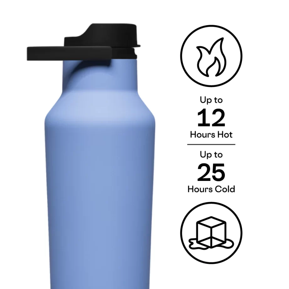 Corkcicle 32 oz Sport Canteen in Periwinkle