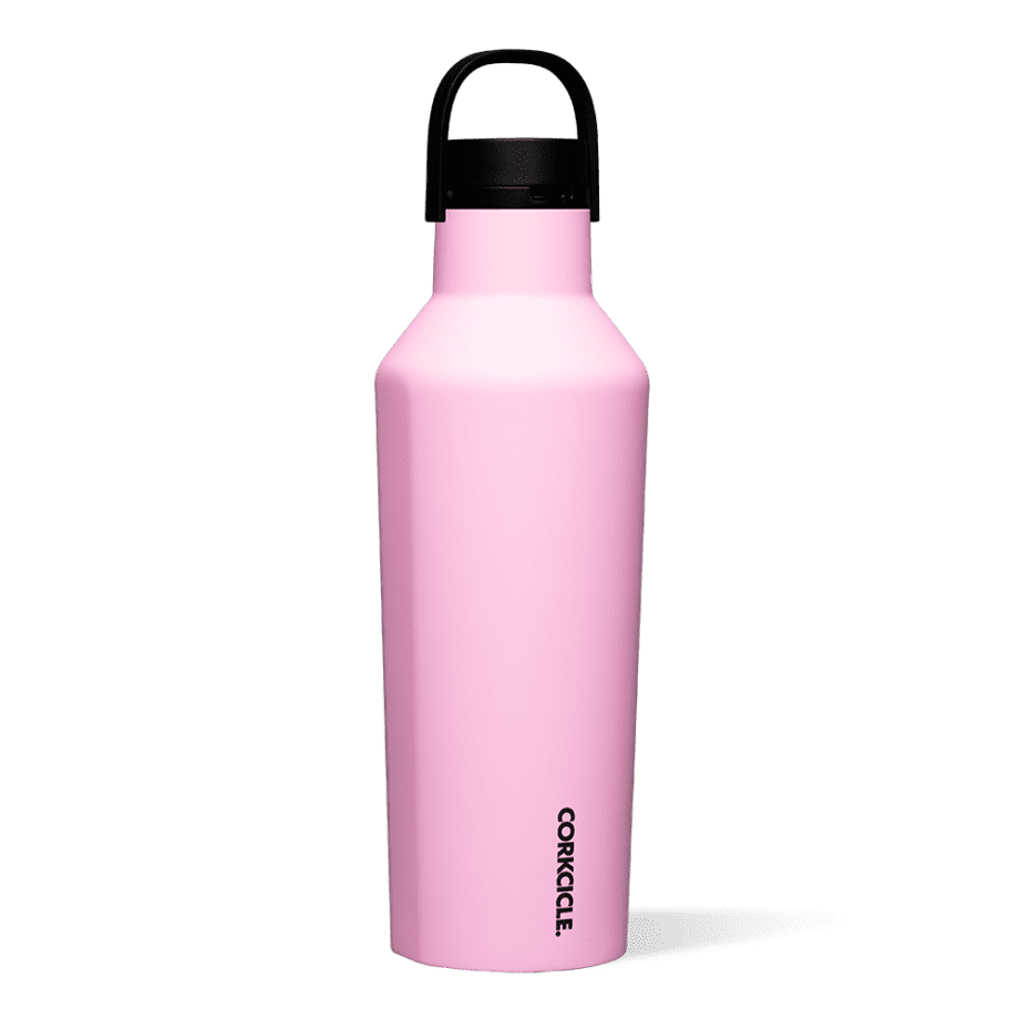 Corkcicle 32 oz Sport Canteen in Sun-Soaked Pink