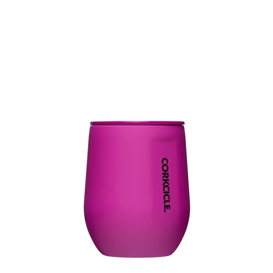 Corkcicle 12 oz Stemless Wine tumbler Berry Punch