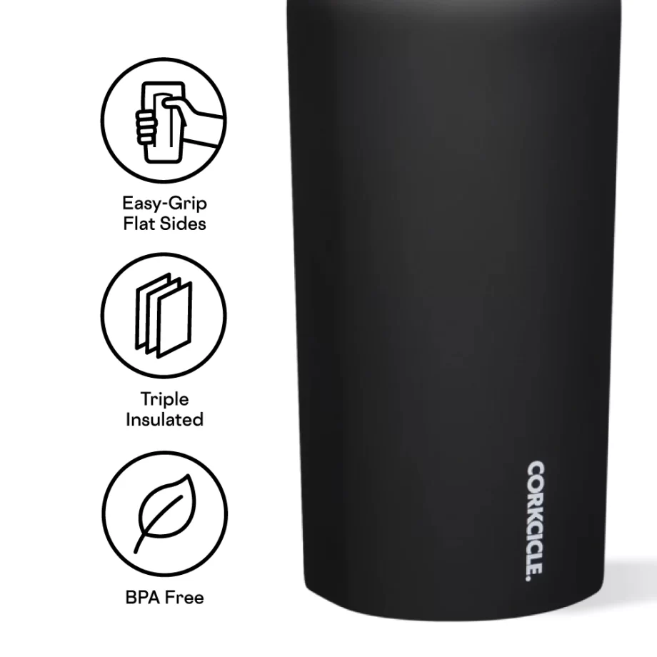 Corkcicle 32 oz Sport Canteen in Black